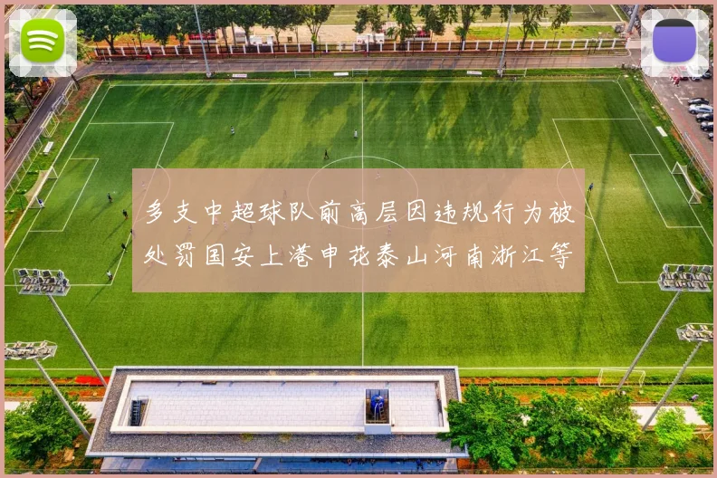 多支中超球队前高层因违规行为被处罚国安上港申花泰山河南浙江等队受影响